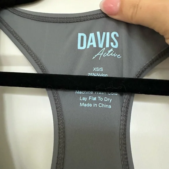 NWOT Davis Active Tank Jumpsuit - Steel - Picture 6 of 6